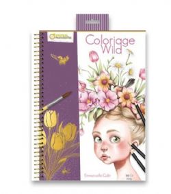 AVENUE MANDARINE - LIVRE DE COLORIAGE WILD A4 D'EMMANUELLE COLIN